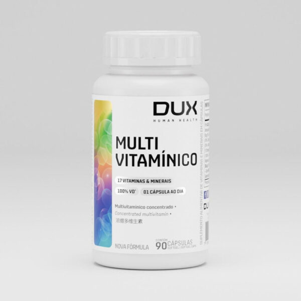 Multivitamínico - Pote 90 Cápsulas Dux Nutrition Sabor Sem Sabor Tamanho Natural - Image 6