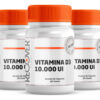 Kit 3x Vitamina D3 10.000 Ui 60 Cápsulas - Recover Farma Sabor Without Flavor